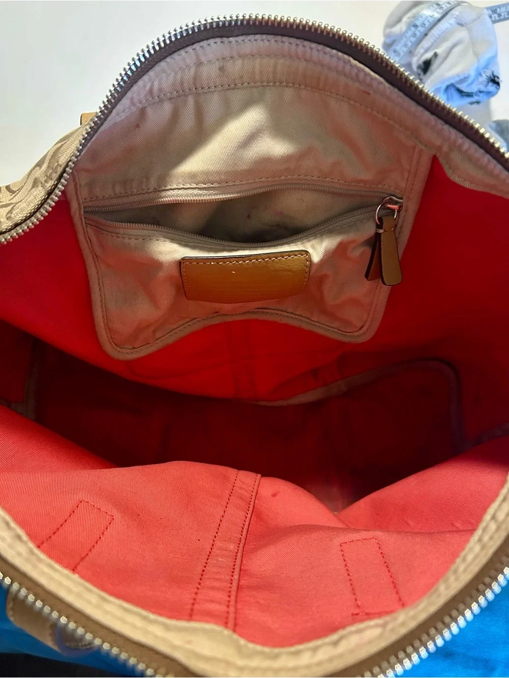Vintage Coach Soho Signature Buckle Tote Bag-F13841 Y2K